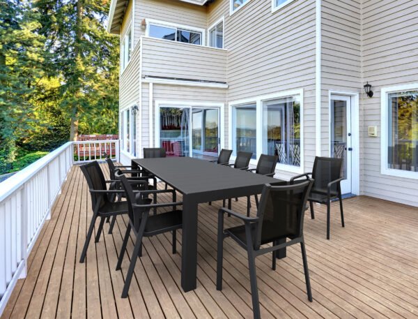 Vegas Table XL and Pacific Armchair x 10
