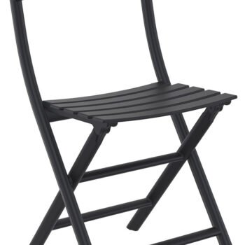 Helen Folding Table 60x60 and Helen Folding Chair x 2 - Image 3