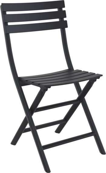 Helen Folding Table 60x60 and Helen Folding Chair x 2 - Image 3