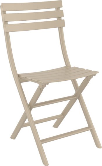 Helen Folding Table Ø60 and Helen Folding Chair x2 - Image 3