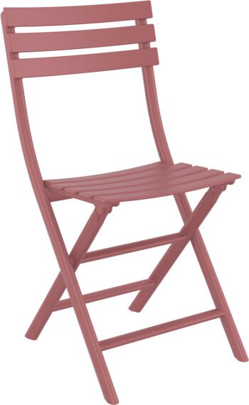 Helen Folding Table Ø60 and Helen Folding Chair x2 - Image 3
