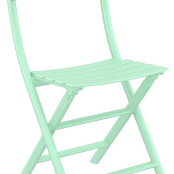 Helen Folding Table Ø60 and Helen Folding Chair x2 - Image 3