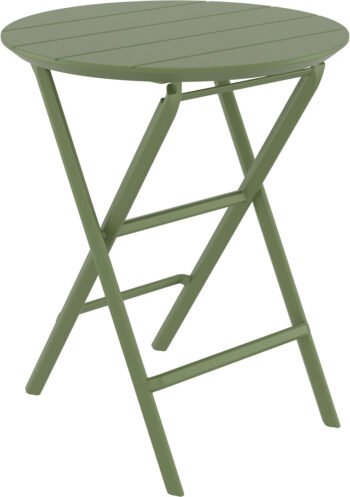 Helen Folding Table Ø60 and Helen Folding Chair x2 - Image 2