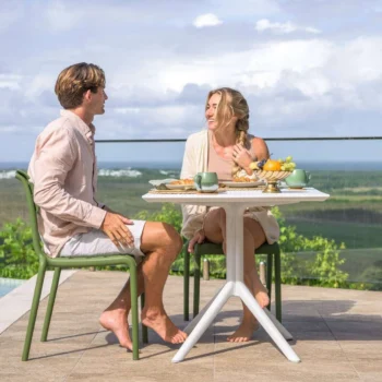 Siesta Helen Chair + Sky Folding Table Outdoor Dining Set